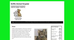 Desktop Screenshot of griffinanimalhospital.com